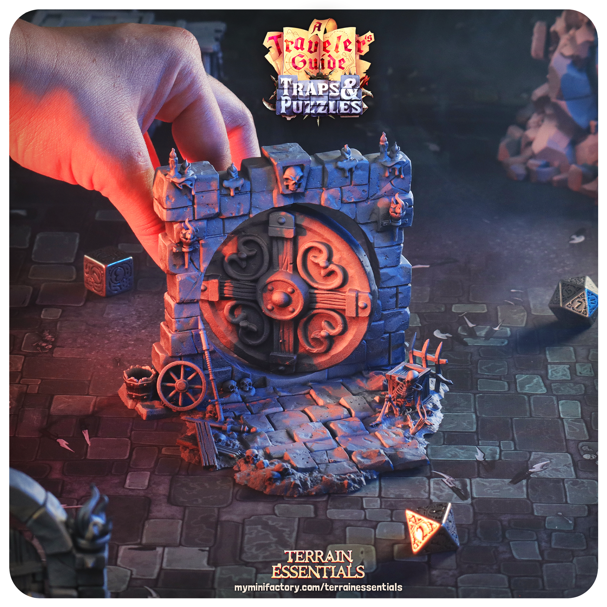 Terrain Puzzle - Secret Door (Pre-Supported)